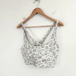Gap fit leopard print sports Bra